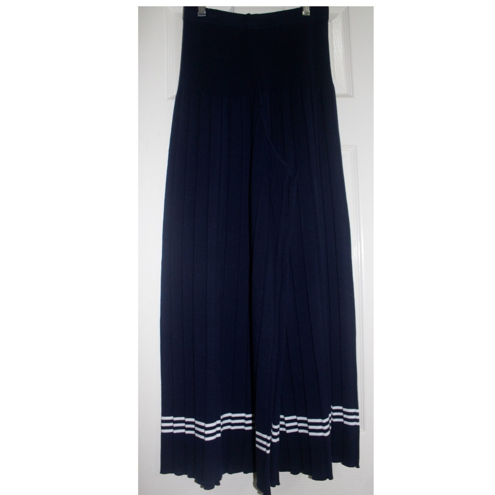 NWT New Orleans Knitwear Pleated Palazzo Pants  S